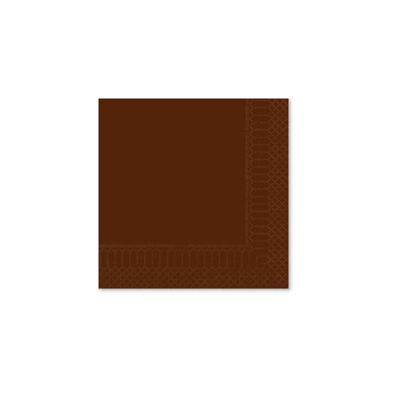 TOVAGLIOLI 33x33cm D.V. CIOCCOLATO 50pz FATO