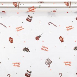 BOBINA CELLOPHANE STAMPA CLASSIQUE CHRISTMAS 30my H.100x50mt