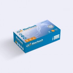 Mr.Care - GUANTI NITRILE BLUETOUCH SENZA POLVERE 100pz TG.L