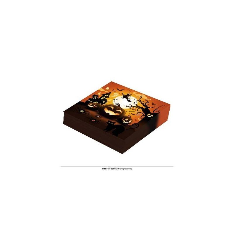TOVAGLIOLI 33x33cm ZUCCA E STREGA 12pz
