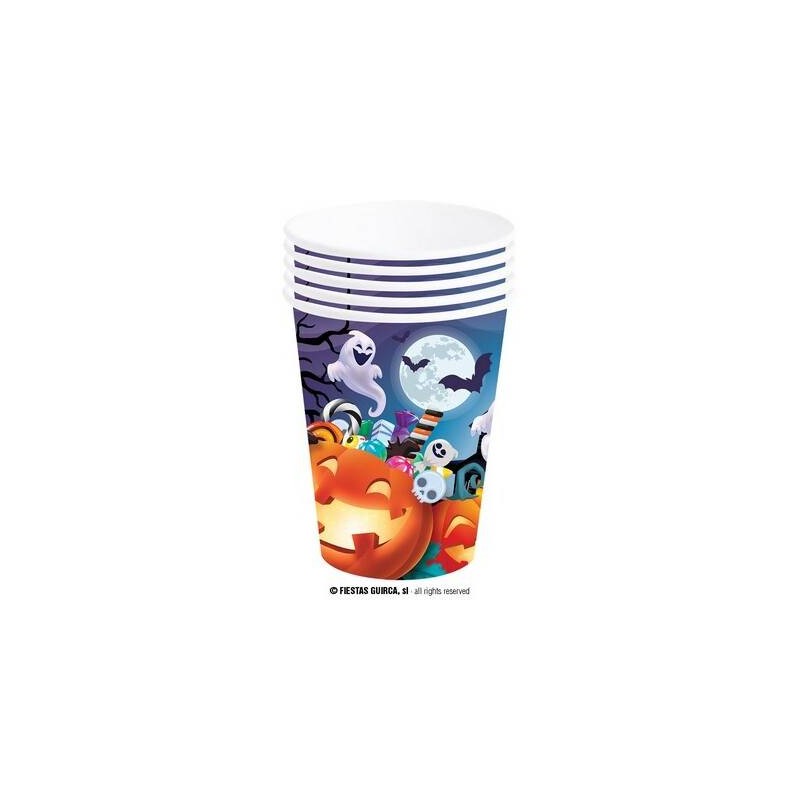 BICCHIERI 200cc ZUCCHE 6pz