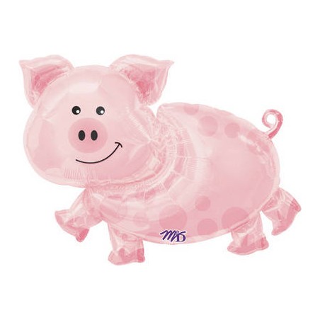 PALLONE MYLAR S/SHAPE MAIALINO 89x64cm