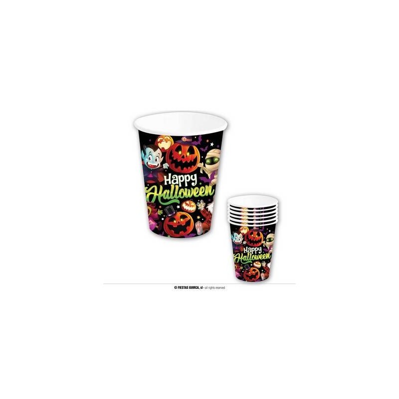 BICCHIERI 240ml MOSTRI 6pz