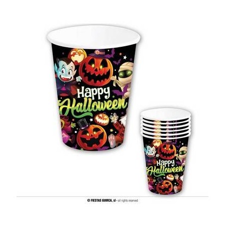 BICCHIERI 240ml MOSTRI 6pz