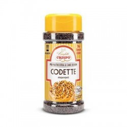 CODETTE DI ZUCCHERO MARRONI 75gr