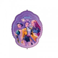 PALLONE MYLAR 75x57cm K-POP DEMON