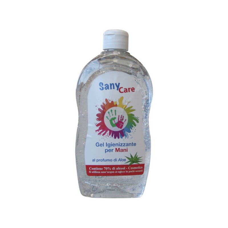 GEL IDROALCOOLICO SANYCARE 500ml ALCOOL 70%