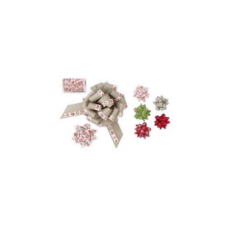 STELLA ADESIVA NOEL 68304 mm15 COLORI ASS.TI 50pz