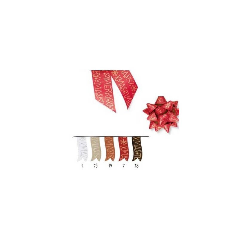 STELLA ADESIVA 68276 DECO XMAS mm20 ø9cm COLORI ASS.TI 36pz