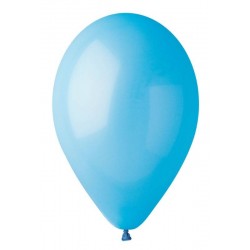 PALLONCINI LATTICE MEDIUM 10 26cm 100pz CELESTE