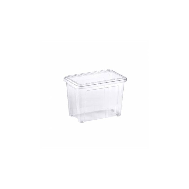 CONTENITORE COMBI BOX TRASP C/COP 37x27x27,8cm TONTARELLI