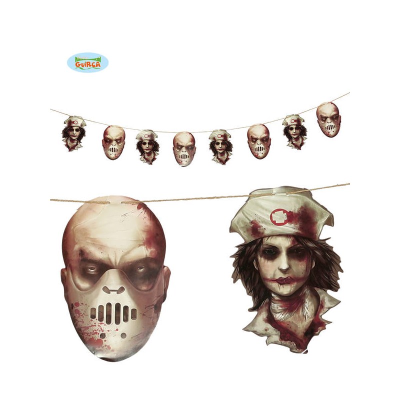 FESTONE GHIRLANDA 6 FACCE HALLOWEEN 2mt