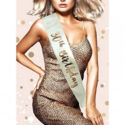 FASCIA ROSE GOLD 30anni