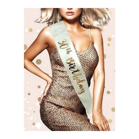 FASCIA ROSE GOLD 30anni