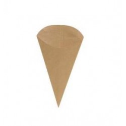 CONO CARTA AVANA Ø6,5x15cm 50pz