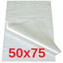 FOGLI HDPE CARTENE A STRAPPO 75x50cm 10kg  **TASSA CONAI 0,80/KG INCLUSA**