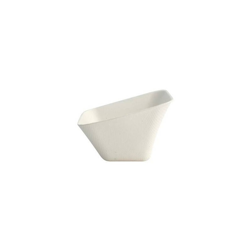 MINI COTOLA DEGUSTAZIONE POLPA 50ml 6,5x6,5x3/4,5cm 25pz BIO COMPOSTABILE