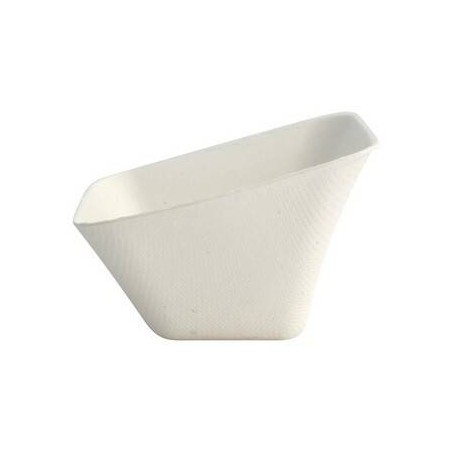 MINI COTOLA DEGUSTAZIONE POLPA 50ml 6,5x6,5x3/4,5cm 25pz BIO COMPOSTABILE