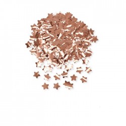 CORIANDOLI IN FOIL STELLE ø2cm 50gr ROSE GOLD METAL