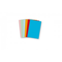 BIGLIETTO + BUSTA 7,5x11,2cm BERNA 10pz COLOR TENUI
