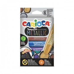 CARIOCA METALLIC TEMPERELLI 6pz