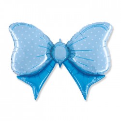 PALLONE MYLAR FIOCCO CELESTE 42" 108x72cm