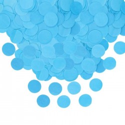 CORIANDOLI IN CARTA ø4cm 50gr CELESTI