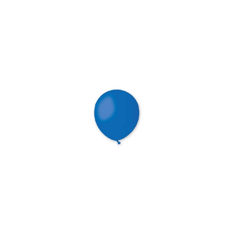 PALLONCINI COLOR 5 12cm BLU 100pz