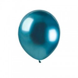 PALLONCINI LATTICE 5 12cm 50pz CELESTE GLOSSY