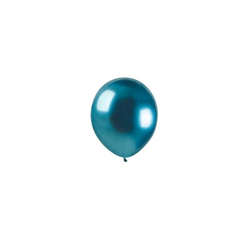 PALLONCINI LATTICE 5 12cm 50pz CELESTE GLOSSY