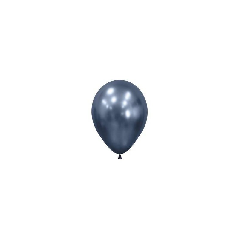 PALLONCINO LATTICE GALAXY BLU 5 12cm 50pz