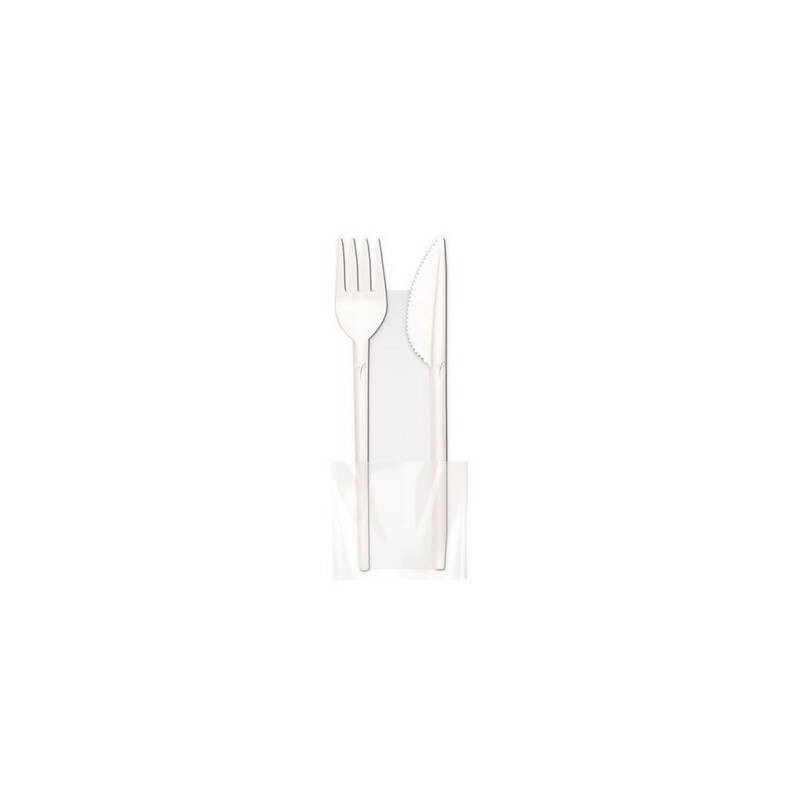 BIS POSATE FO+CO+TOV 33x33 2v CPLA LINè COMPOSTABILI 100pz BYò