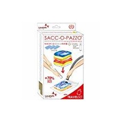 SACC-O-PAZZO TRAVEL SET SOTTOVUOTO 40x60 3pz + POMPA