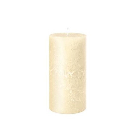 CANDELA MOCCOLO RUSTIC SAFE 8x7mm CREMA