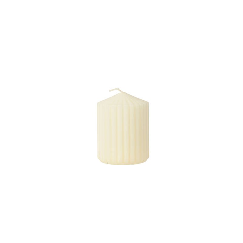 CANDELA MOCCOLO A COSTE ø6x8cm AVORIO 1pz