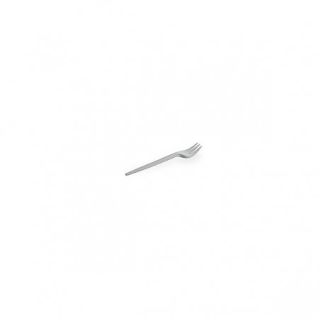 FORCHETTINE 10cm MATER-BI BIO COMPOSTABILI BIANCO 50pz USOBIO