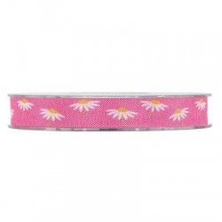 NASTRO mm15x20mt MARGHERITA FUCSIA