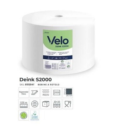 BOBINA DEINK S2000str 530mt VELO