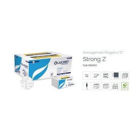ASCIUGAMANI A Z STRONG LUCART PROFESSIONAL 220pz
