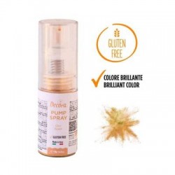 SPRAY PUMP ORO GLITTERATO 10gr