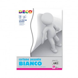 CARTONE PESANTE BIANCO/BIANCO SPESSORE 1,3mm 70x100cm