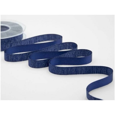 NASTRO RASO BOUTIQUE LAMè mm16x20mt COL.426 BLU SCURO