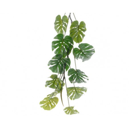 GHIRLANDA FOGLIE MONSTERA H.110cm VERDE