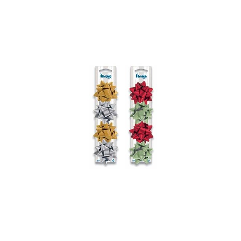 STELLE ADESIVE WAVE mm20 ø9cm 68348-00 COLORI ASS.TI 3pz