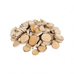 FETTINE DI ALBERO DI LEGNO 100pz TT101 CWR