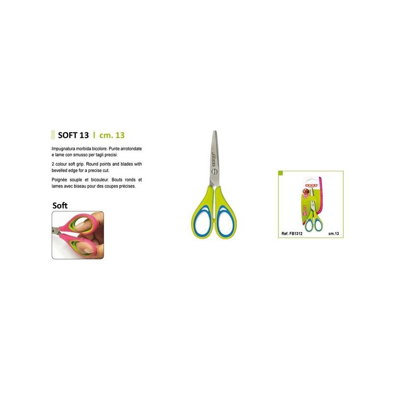 FORBICI SOFT 13cm ARDA