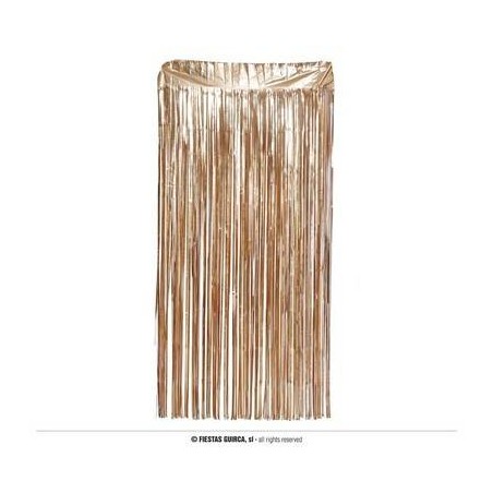 TENDA OPACA ORO METAL 100x200cm