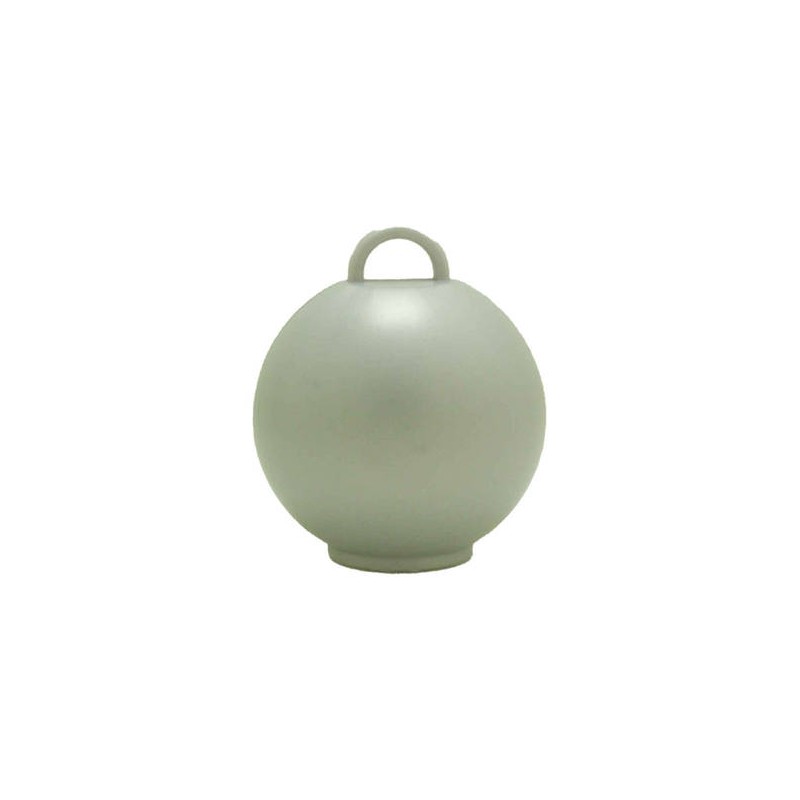 PESETTO BUBBLE IN PLASTICA 75g ARGENTO