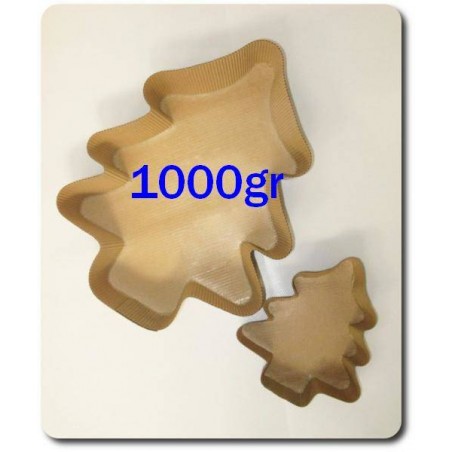 FORMA COTTURA ALBERO 1000gr 31x22x6mm AB1 2 PEZZI