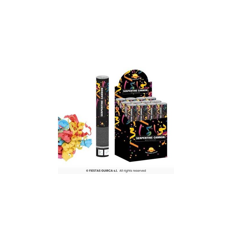 CANNONE SPARA STELLE FILANTI 30cm MULTICOLORE #